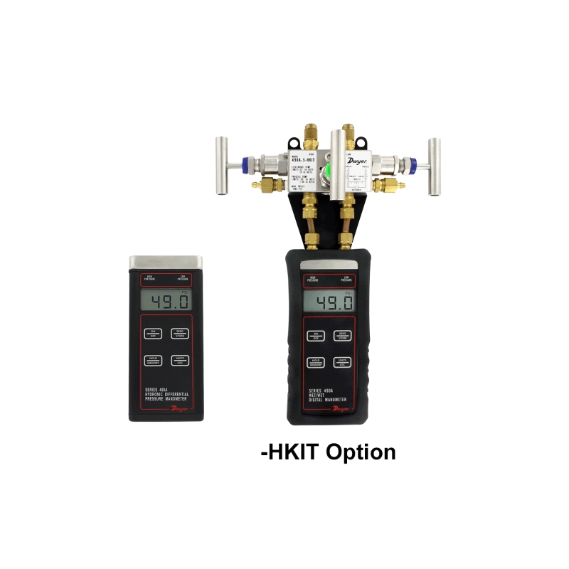 HYDRONIC DIFFERENTIAL PRESSURE MANOMETER SERIES 490A