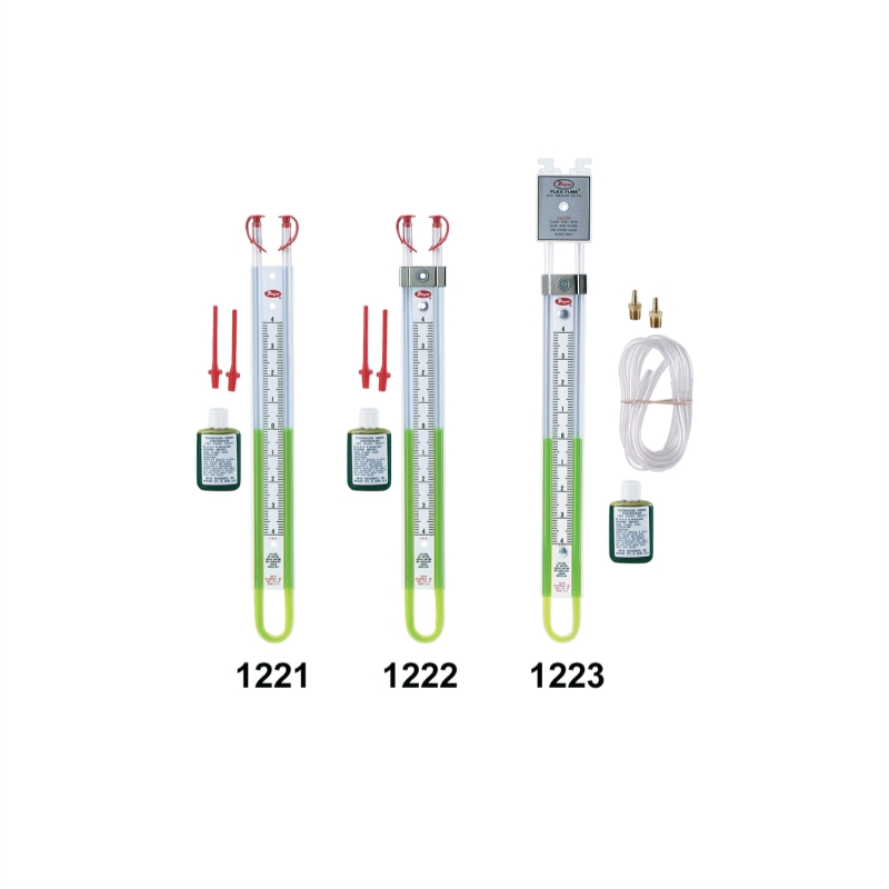 Bộ đo áp suất ống chữ U Series 1221-1222-1223